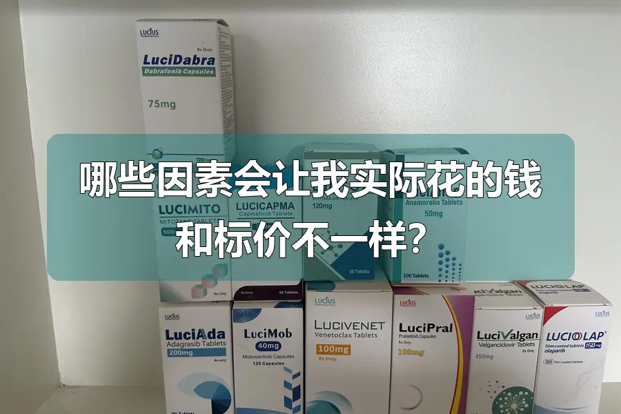 哪些因素会让我实际花的钱和标价不一样?